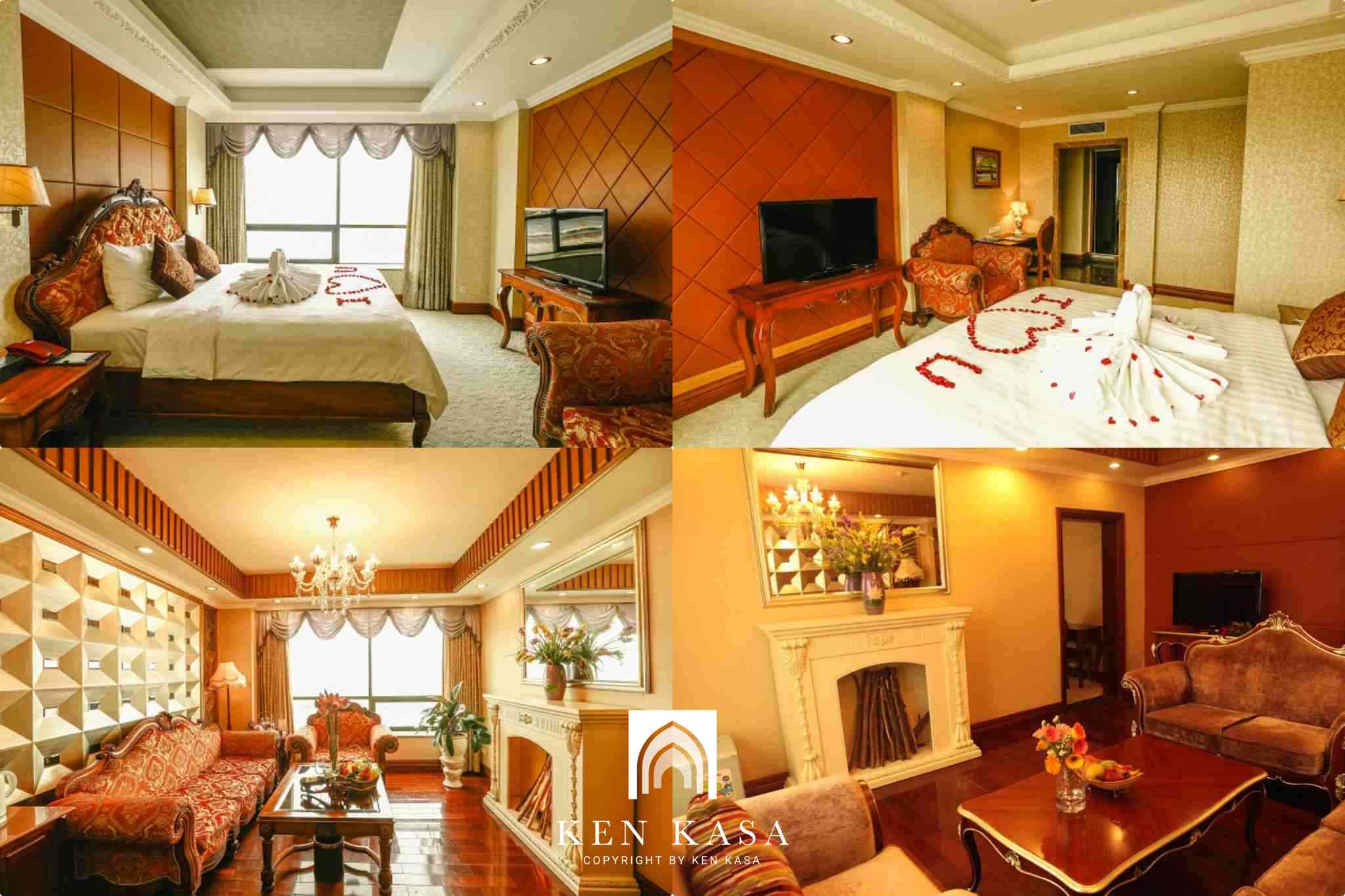 Mẫu thiết kế phòng suite của the Vissai Ninh Bình hotel 